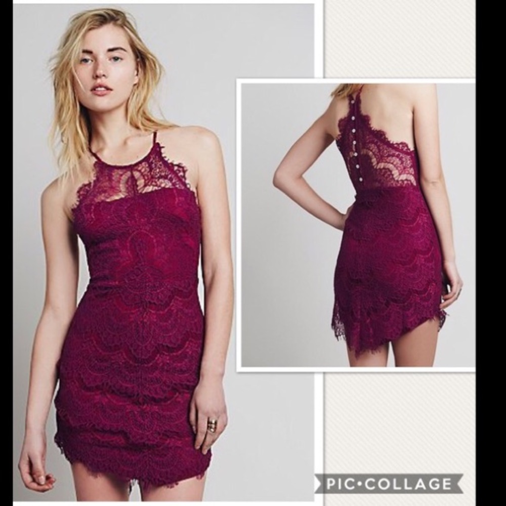 NWT Free People She's Got It Lace Dress